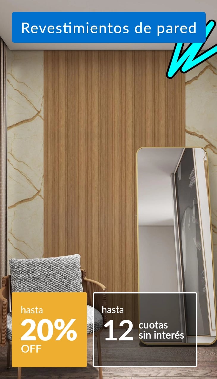 Revestimientos de pared hasta 20% off 