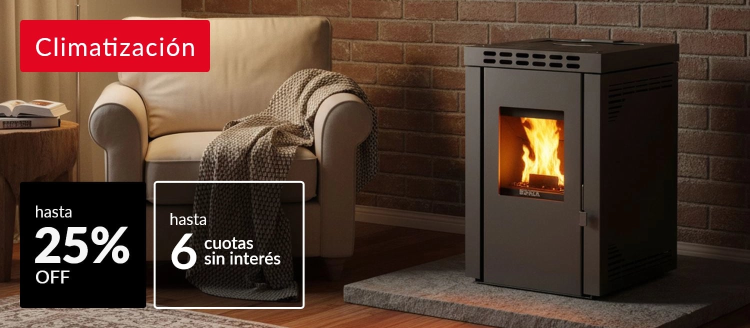 Climatización hasta 25% off