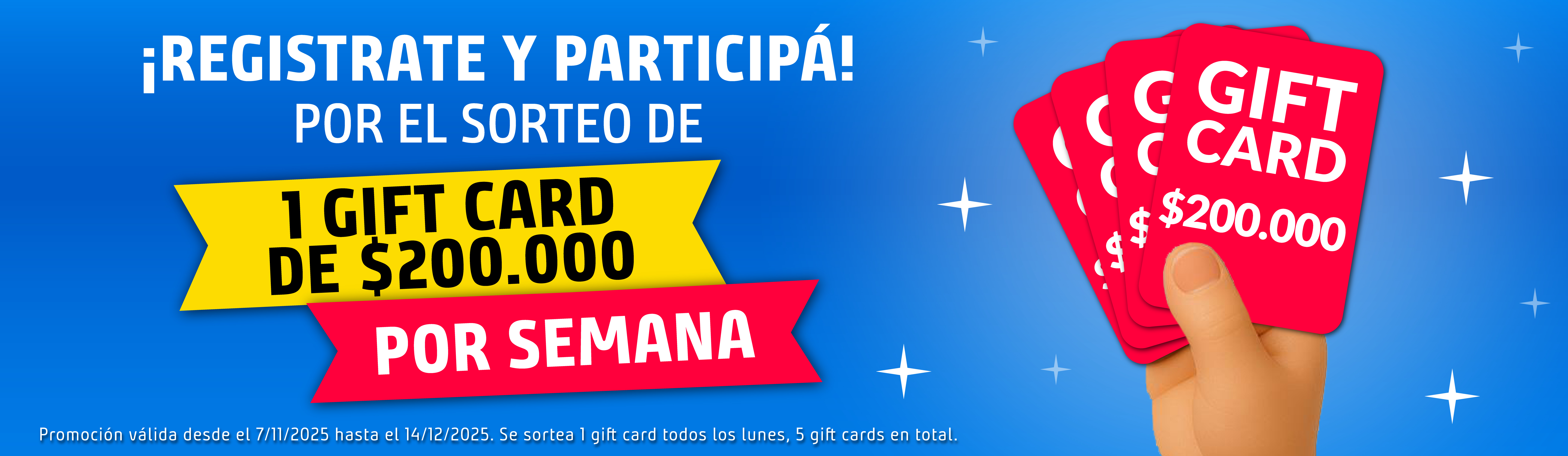 Registrate y participá