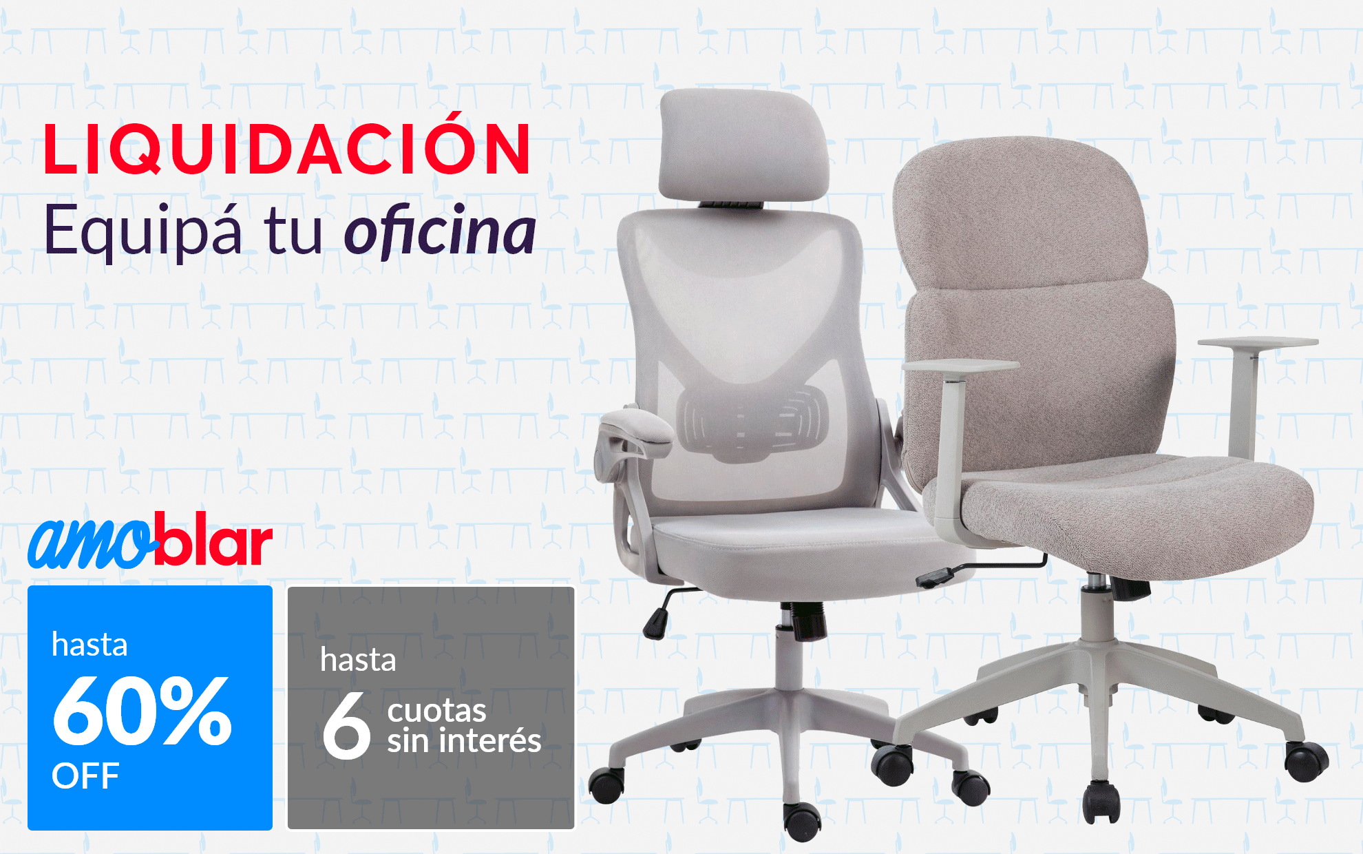 Oficina hasta 60% off