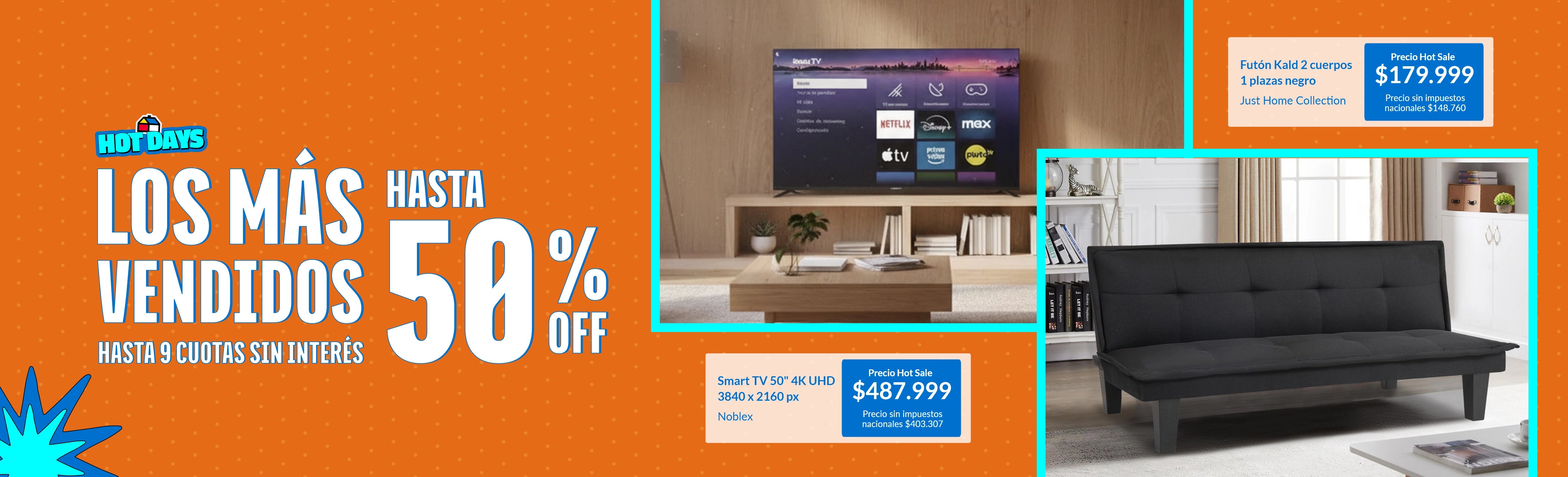 Los más vendidos hasta 50% off