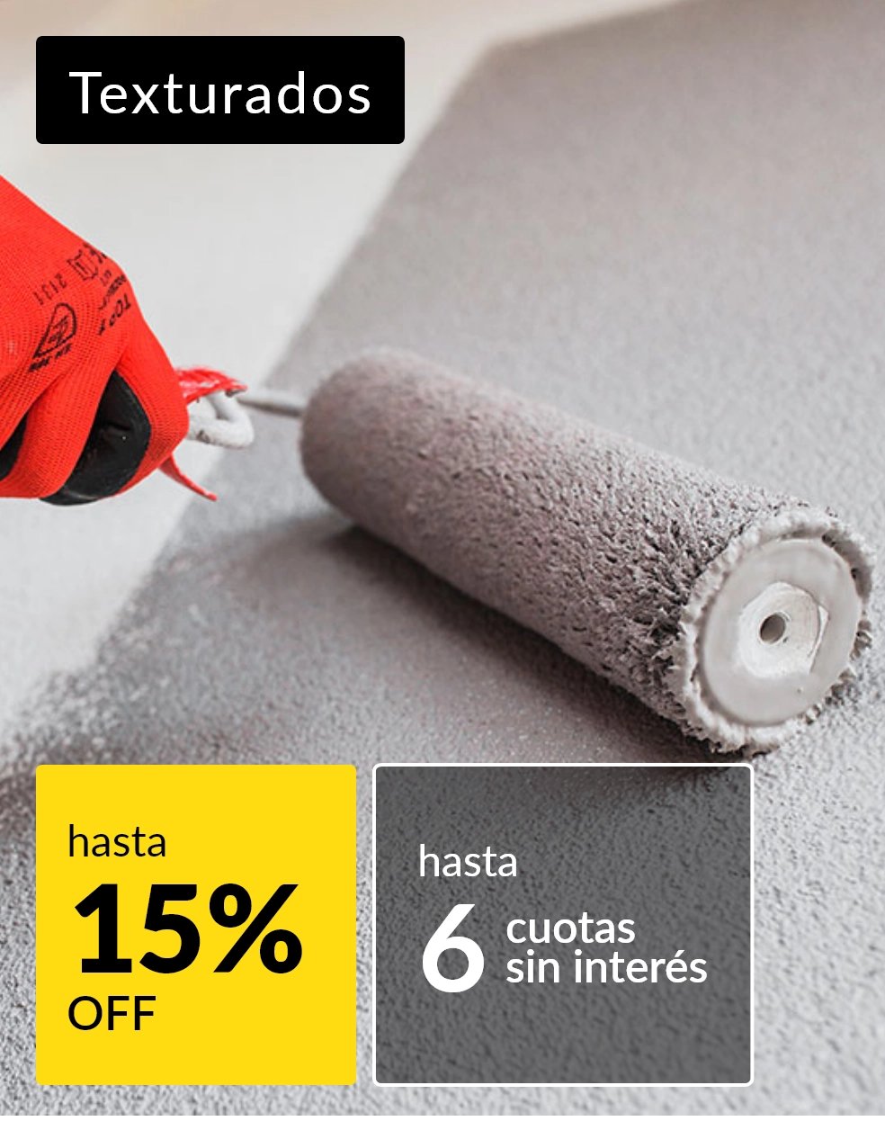 Texturados hasta 15% off