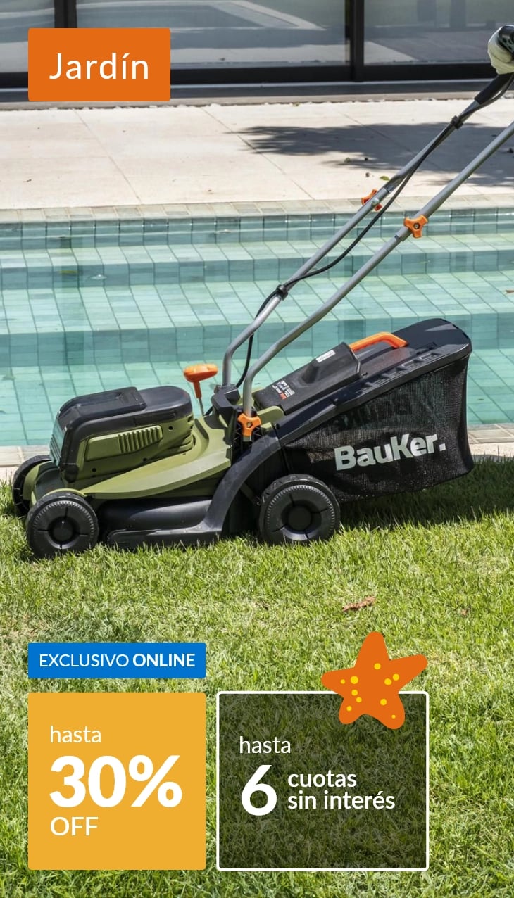 Jardín hasta 30% off