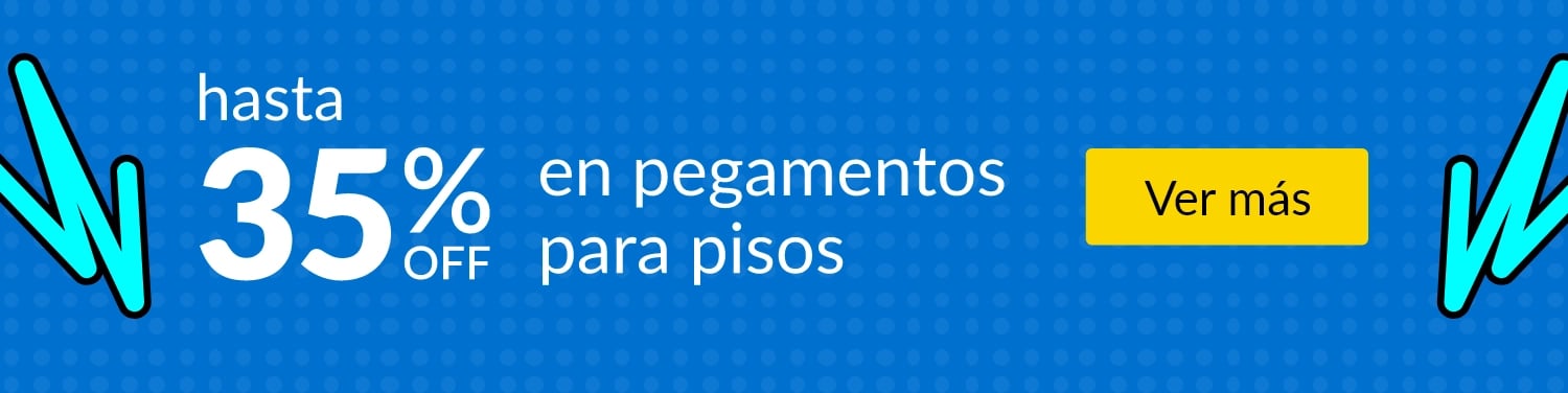 Adhesivos para pisos hasta 35% off