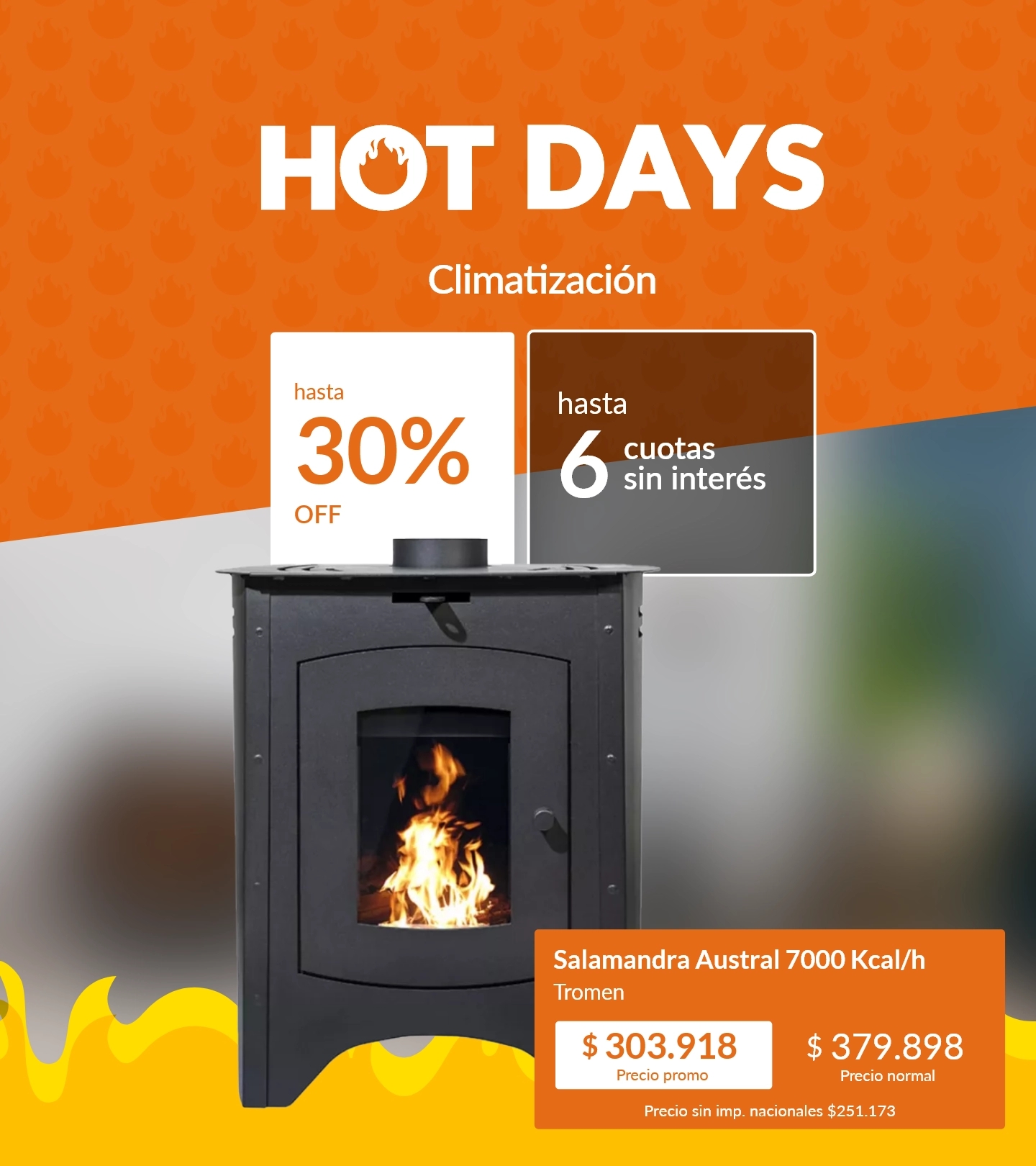 Hot Days - Climatización hasta 30% off