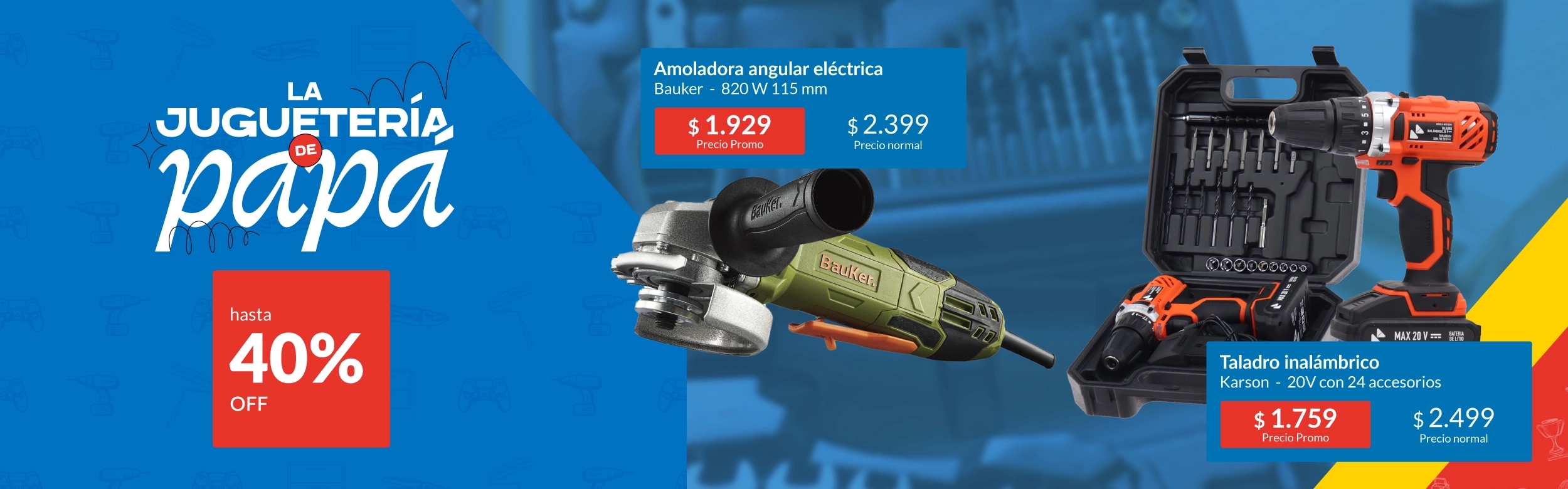 La juguetería de papá hasta 40% off
