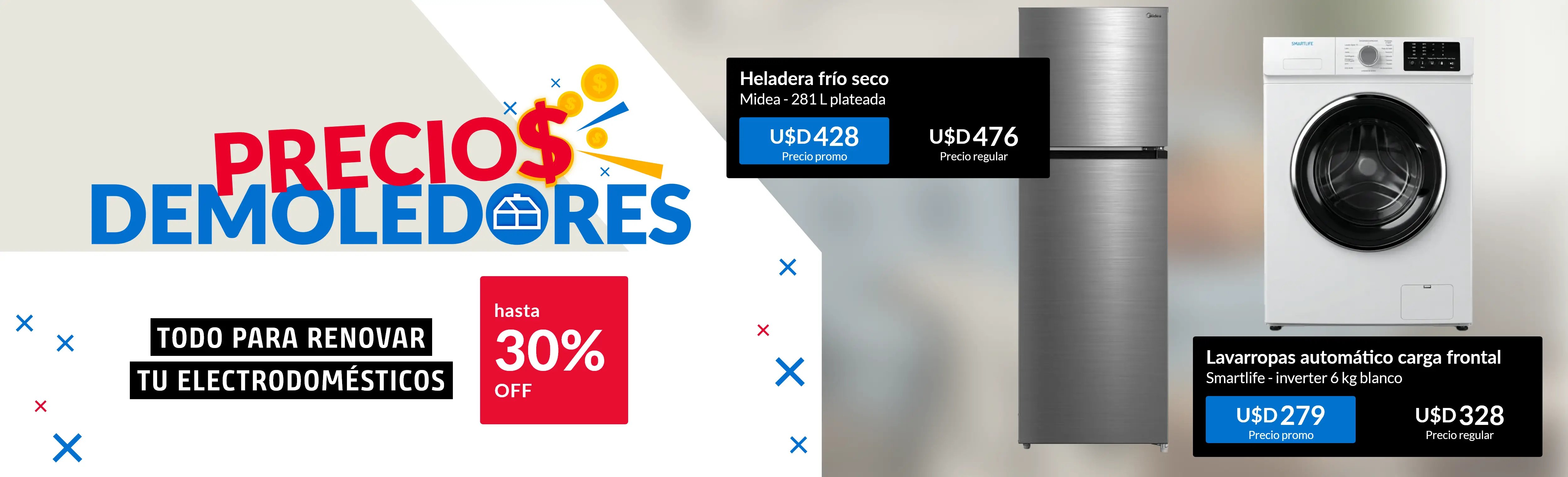  Precios demoledores