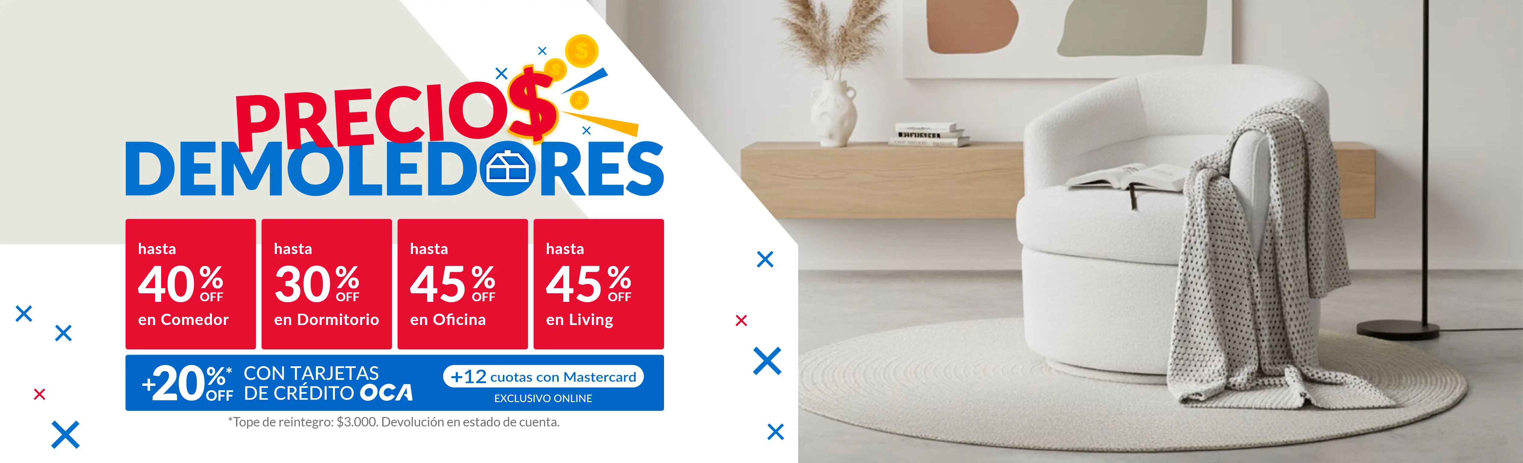  Precios demoledores