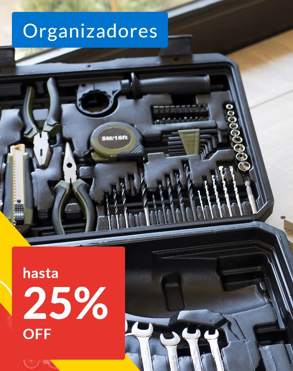 La juguetería de papá - Organizadores de herramientas hasta 25% off