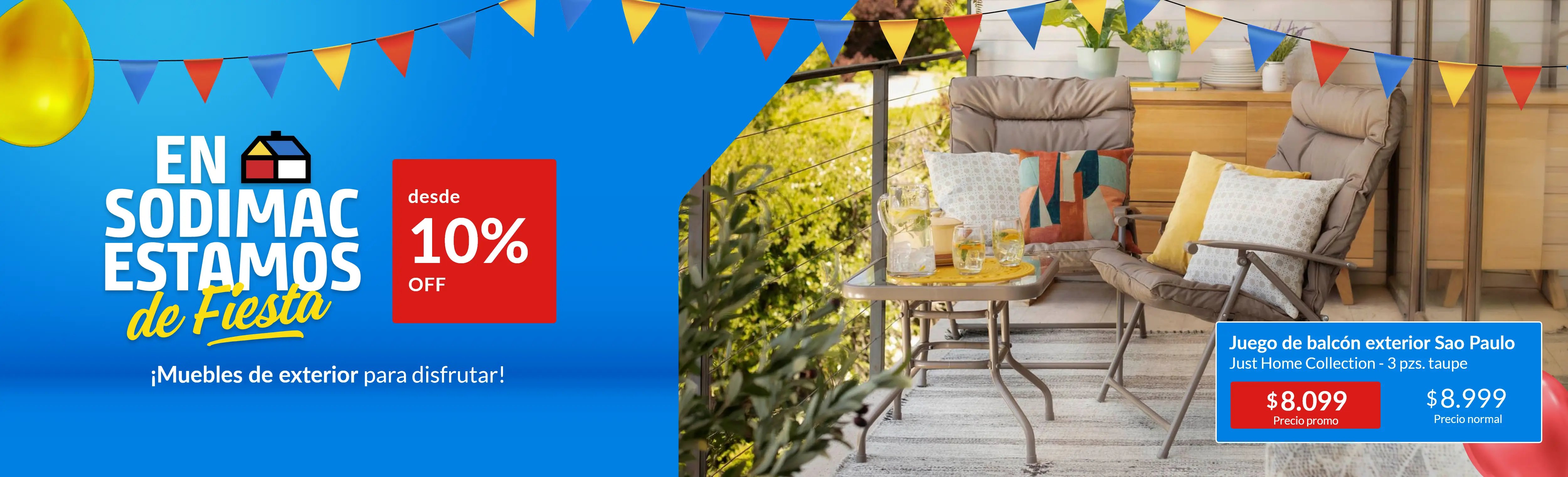 Aniversario - Juegos de exterior desde 10% off