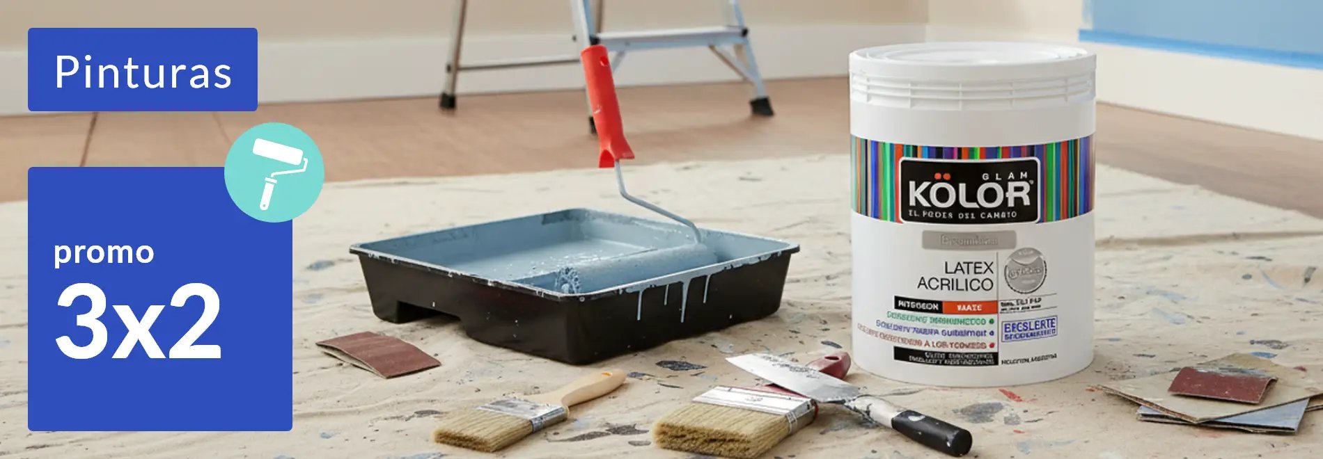 Esp. Renovación - Pinturas 3x2