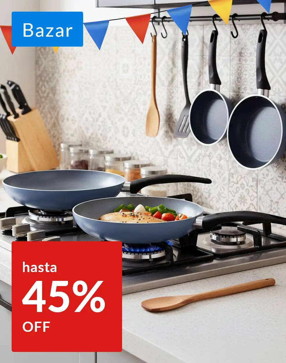 Aniversario - Bazar hasta 45% off 