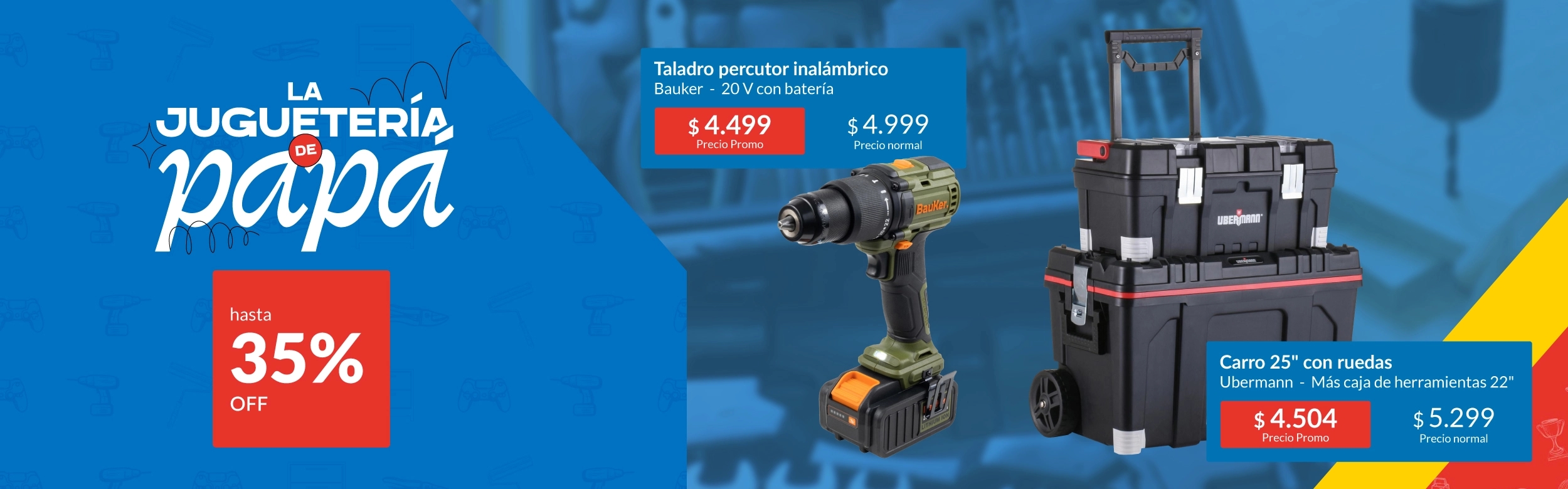 La juguetería de papá hasta 35% off