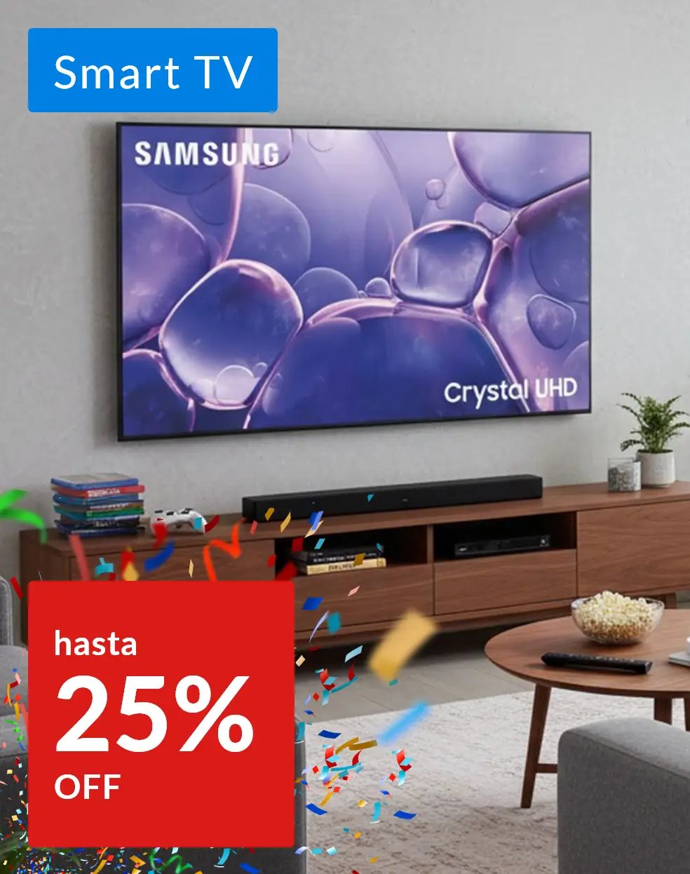 Aniversario -Smart TV hasta 25% off