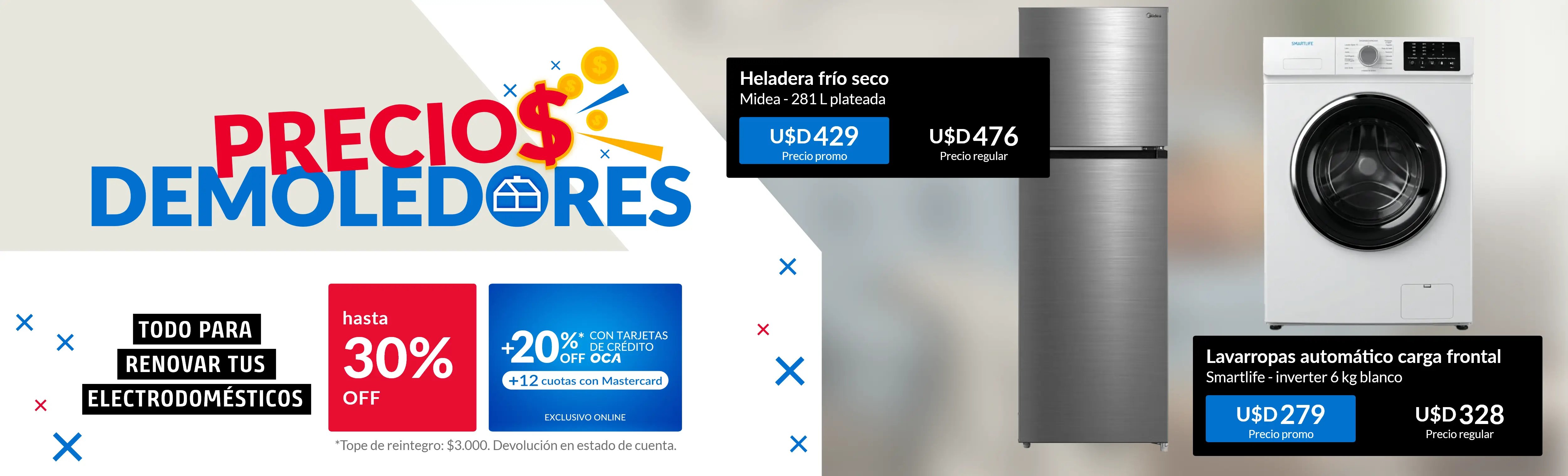  Precios demoledores