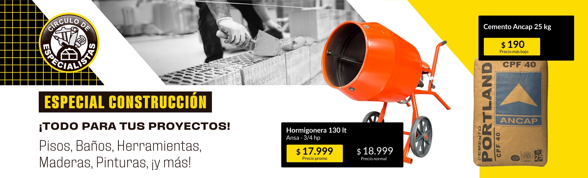 Especial construcción