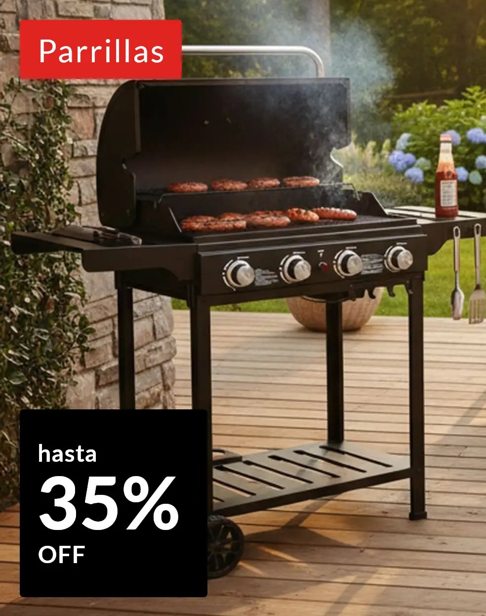 BlackWeek - Parrillas hasta 35% off