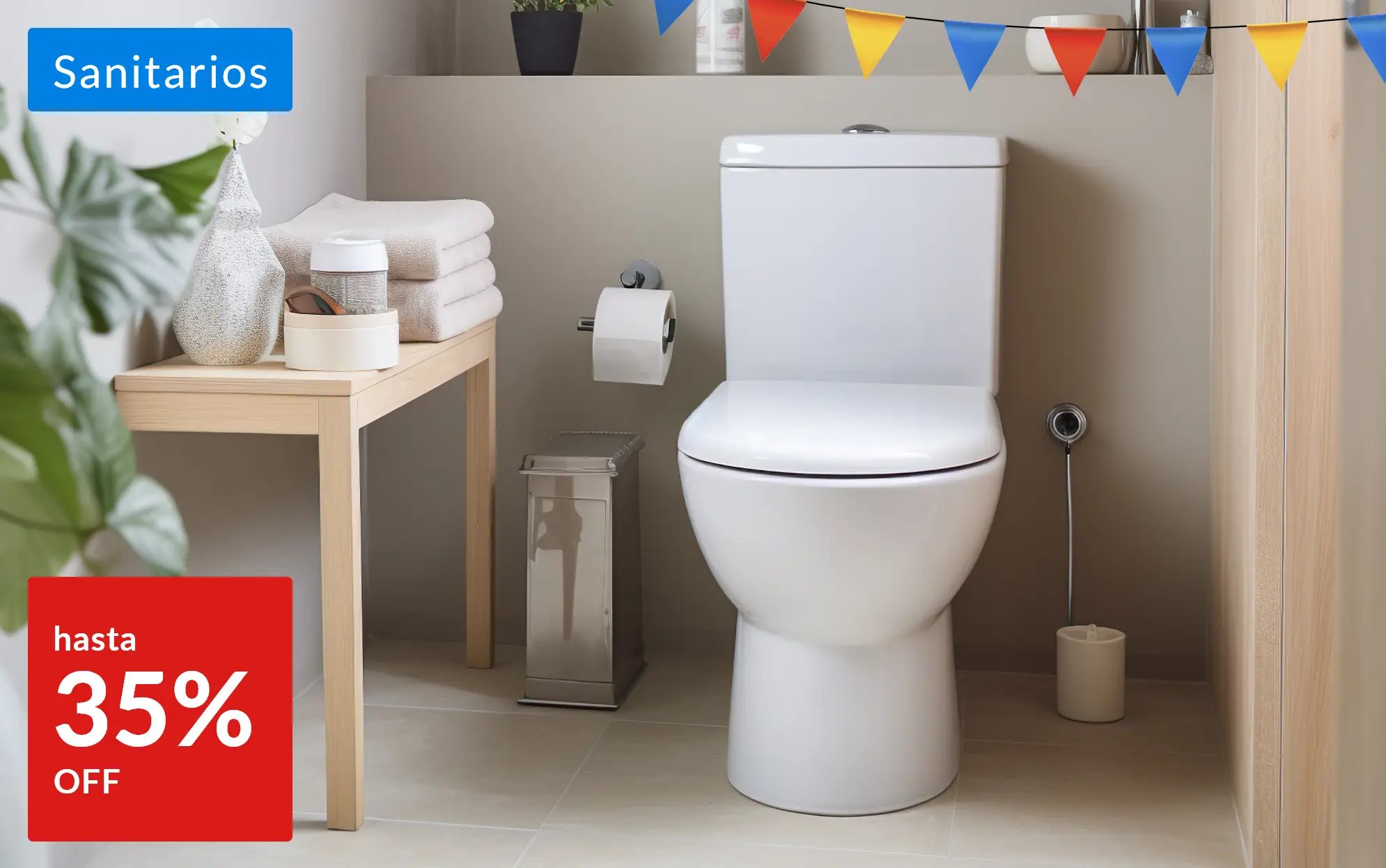 Aniversario - Sanitarios hasta 35% off
