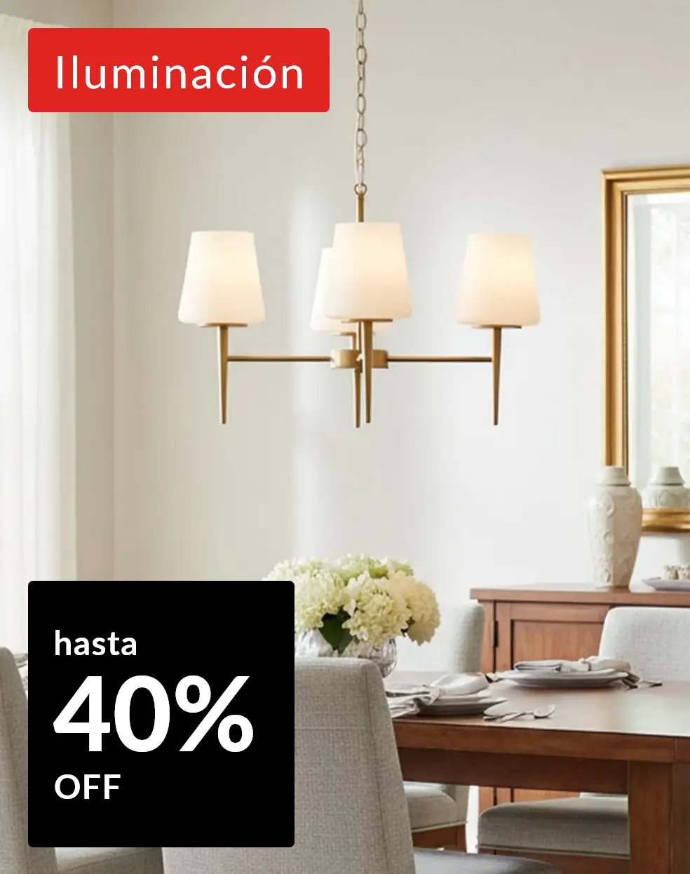 BlackWeek - Iluminación hasta 40% off