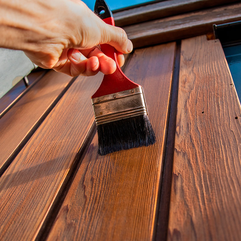 Pinturas para madera