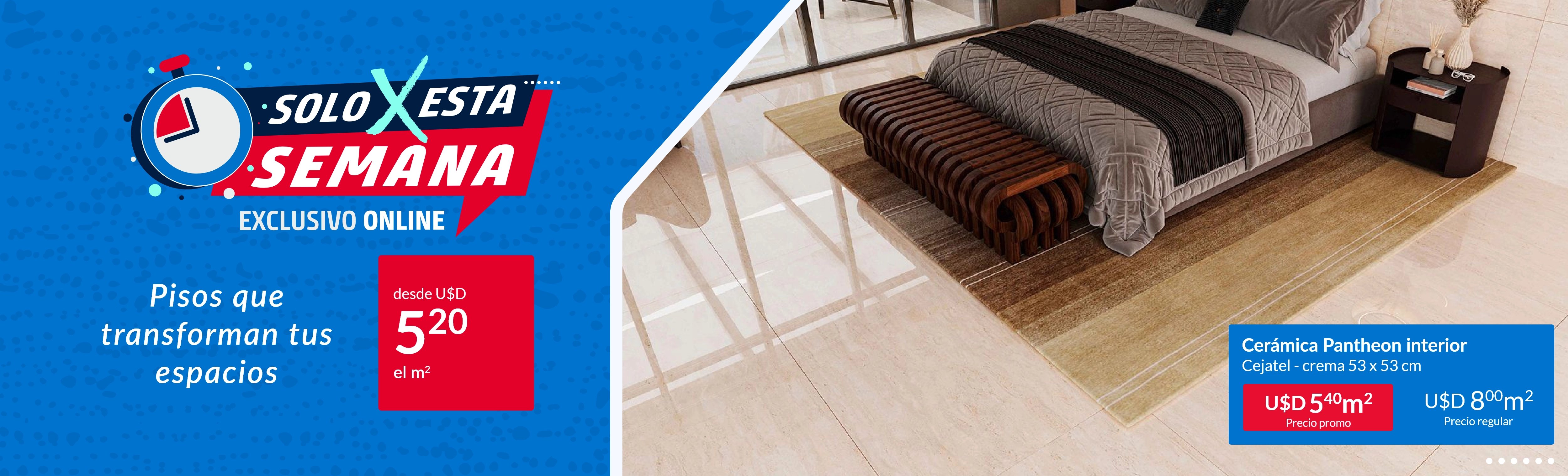 Solo por esta semana Pisos 
